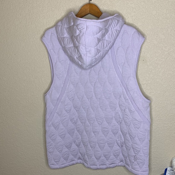 Free People FP Movement Dream Big Quilted Vest Huckleberry NWOT - Picture 7 of 9
